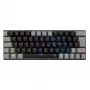 Mechanisch gaming-toetsenbord White Shark Wakizashi GK-002121V2 — zwart/grijs frame, US Blue-switches
