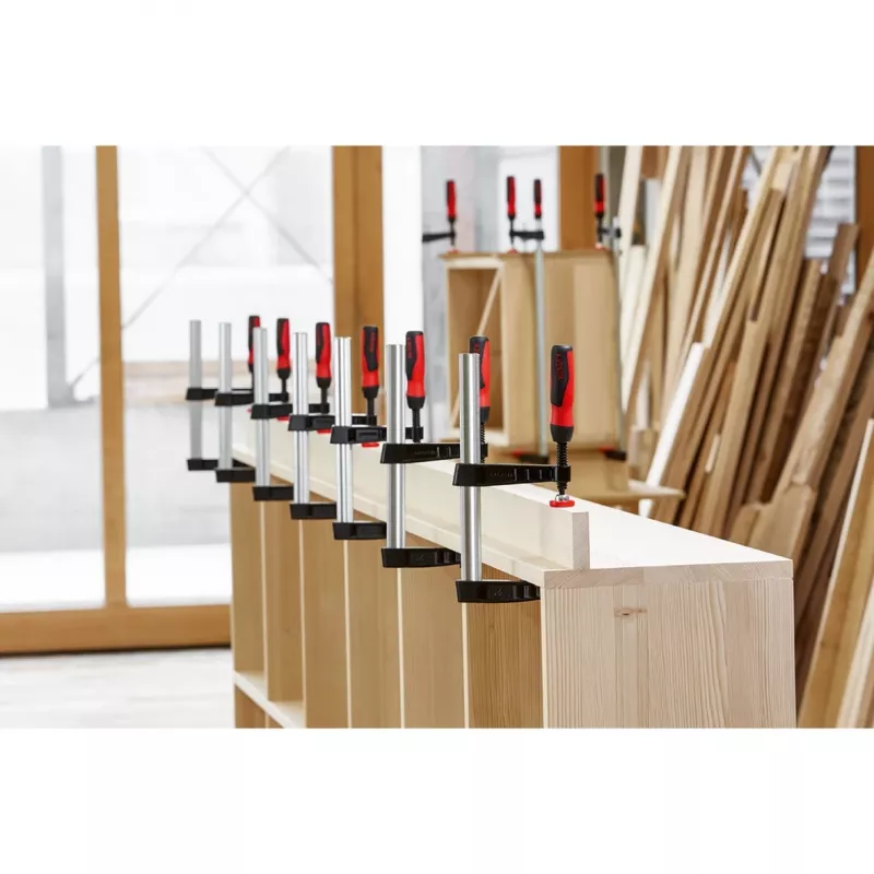 Staafklem BESSEY TG30-2K 30 cm aluminium zwart rood