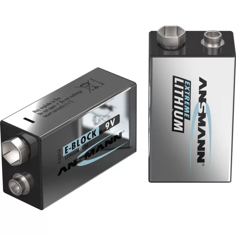 wegwerpbatterij Ansmann 9V E-blok