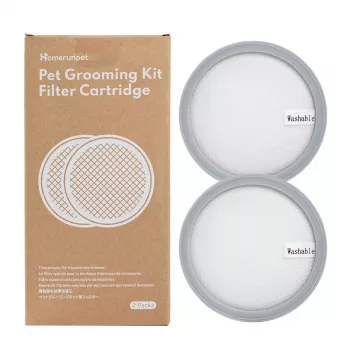 Vervangingsfilter Homerunpet HC15.F02 voor huisdierverzorgingsset, model HC15.F02, compatibele set