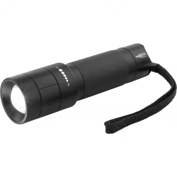 Ansmann M250F - handknipperlicht - zwart - toetsen - draaiknop - 1 m - IP54 - 1 lamp