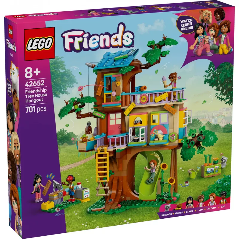 LEGO FRIENDS 42652 Vriendschapsboomhut-ontmoetingsplek