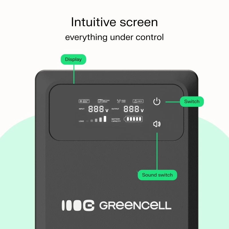 Green Cell UPSLPPC800 uninterruptible power supply (UPS)