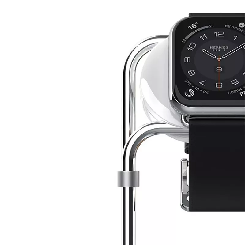 Oplaadstandaard voor Apple Watch SAW-300 inductief zilver