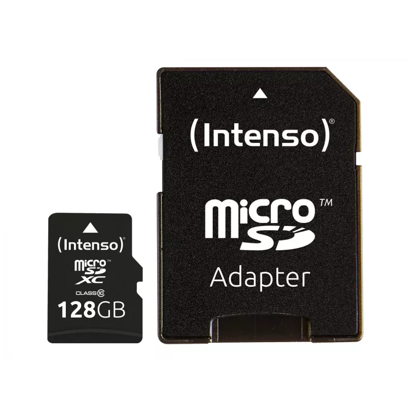 GEHEUGEN MICRO SDXC 128GB C10/W/ADAPTER 3413491 INTENSO