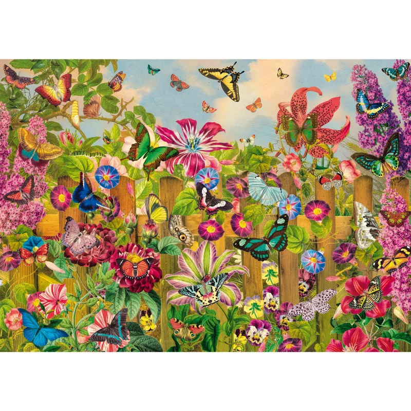 Puzzel Schmidt Spiele Beautiful Butterfly Garden — 2000 stukjes, model 59746