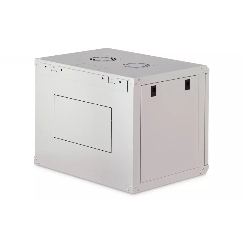 Wandgemonteerde 9U-rackbehuizing DIGITUS Dynamic-N DN-37104, 600 x 450 mm, IP20, slot met sleutel, ongemonteerd