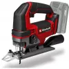Power X-Change accu-decoupeerzaag TE-JS 18/100 Li, 18 volt (rood/zwart, lithium-ion accu 2,5 Ah)