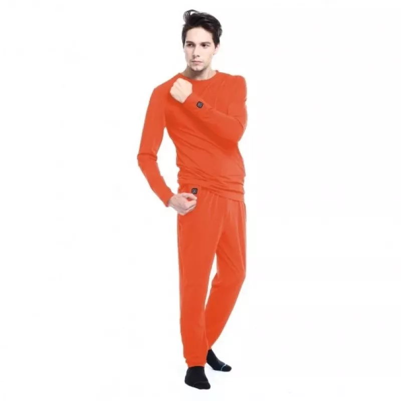 Glovii GP1RM lange onderbroek rood unisex volwassenen 6% elastaan 94% polyester