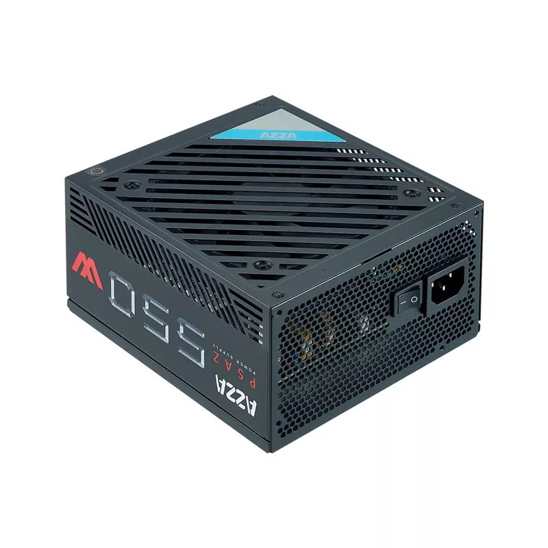 AZZA PSAZ-550W ATX-voeding 550 W, 80 PLUS Bronze, 120-mm ventilator