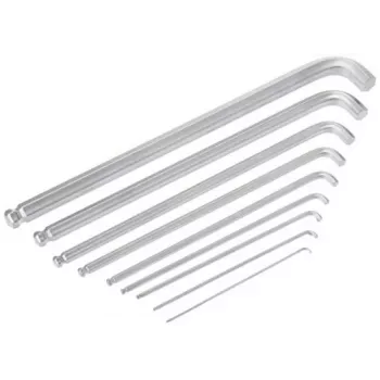 Wera 950/9 Hex-Plus 4 inbussleutelset, metrisch, verchroomd