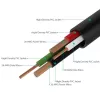 CB-MD1 Zwart Quick Cable Quick Charge Micro USB-USB | 1m | 5A | 480 Mbps