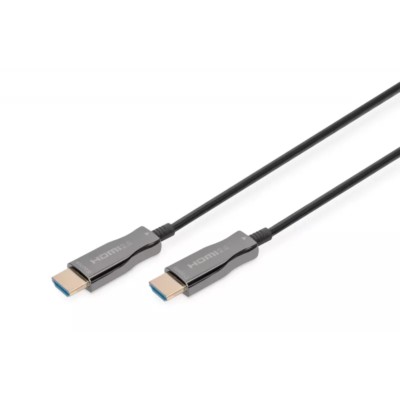 HDMI AOC hybride glasvezelkabel Digitus AK-330125-200-S