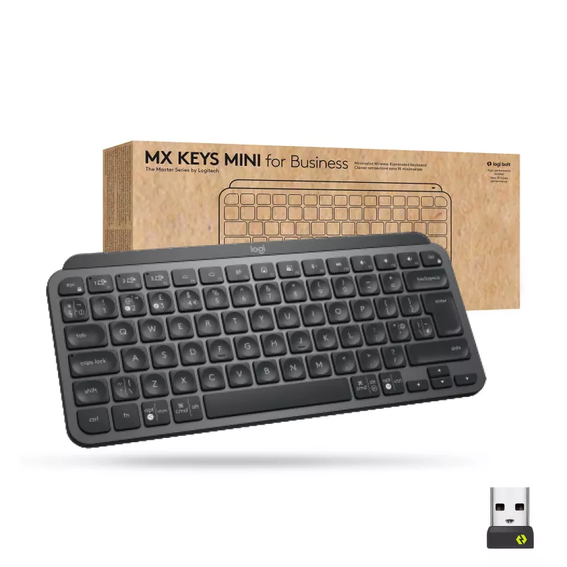 Logitech MX Keys Mini For Business - grafiet - US Intl - Intnl