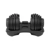 Verstelbare gietijzeren halter Rebel RBA-2303 — tot 24 kg, zwart, eendelig