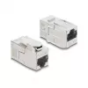 Keystone-koppeling DELOCK RJ45-bus naar RJ45-bus — inline netwerkverbinder (model 90796)