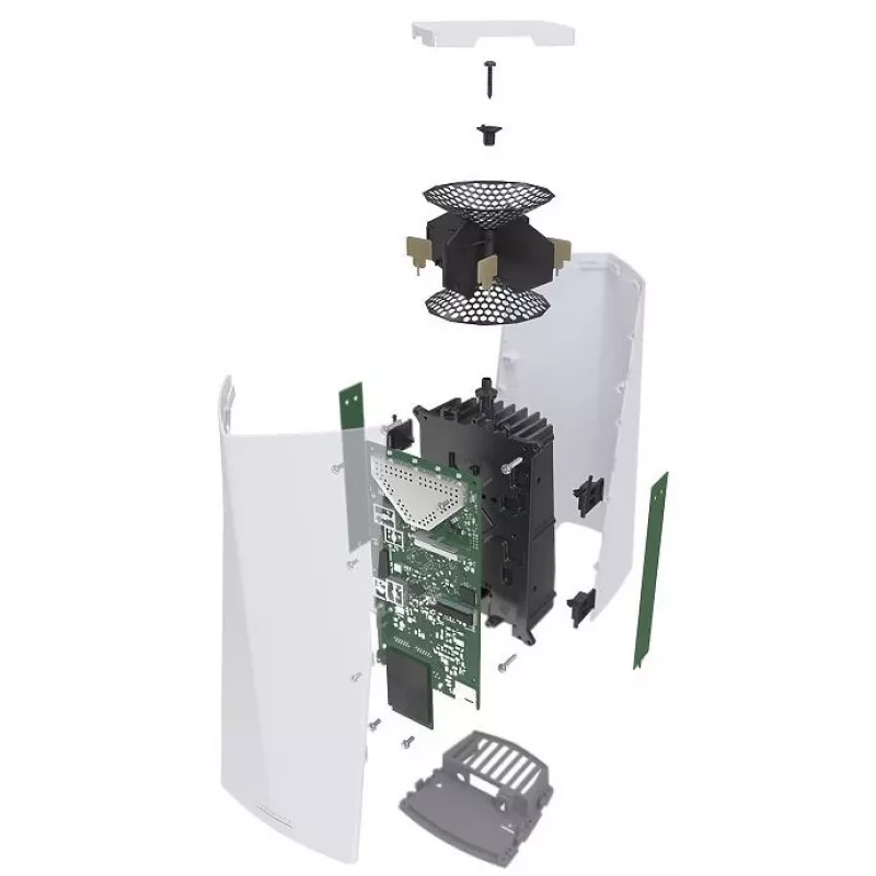 MikroTik Audience RBD25G-5HPacQD2HPnD tri-band mesh-accesspoint, Wi-Fi 5 (802.11ac), 2,4 GHz + 2x 5 GHz, 1733 Mbit/s, 2x Gigabit LAN, PoE, RouterOS L4, wit