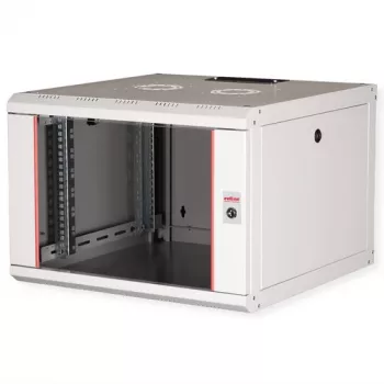 Wandmontage-serverkast ROLINE PRO 7, 7 HE, 19 inch, 600x600 mm, grijs