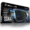 Sharkoon SKILLER SGK4 toetsenbord gaming USB QWERTZ Duits zwart