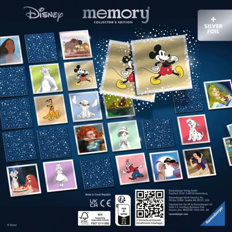 Collector's memory Walt Disney, memory