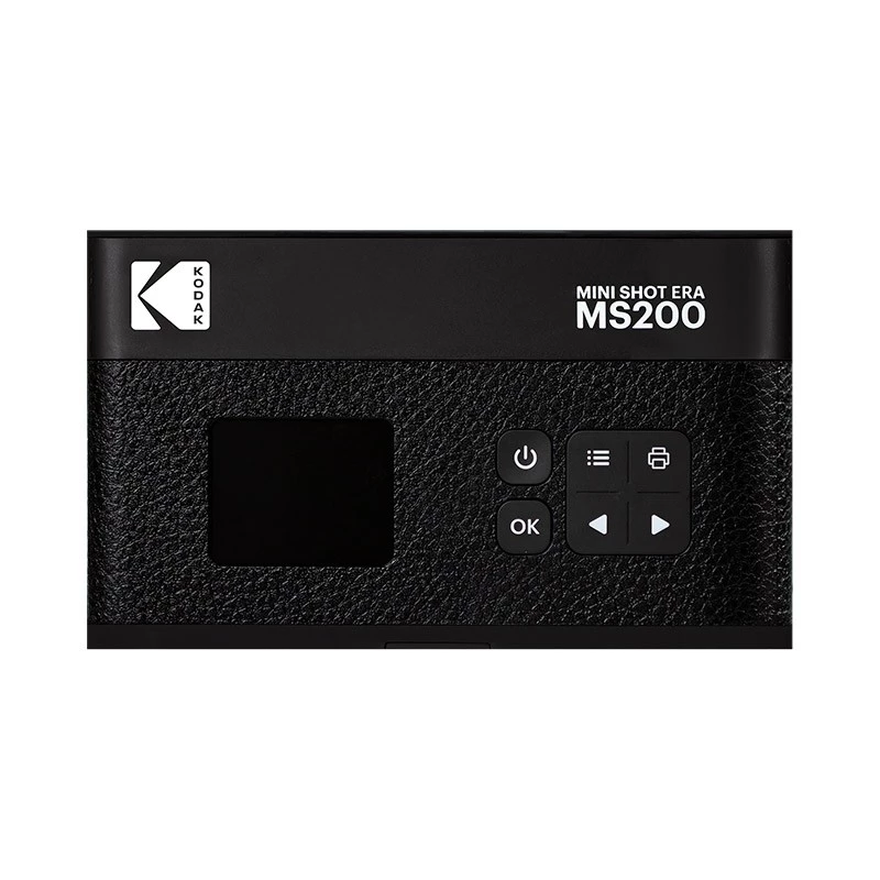 Instantcamera Kodak Mini Shot 2 Era — draagbare instantcamera met ingebouwde printer, zwart