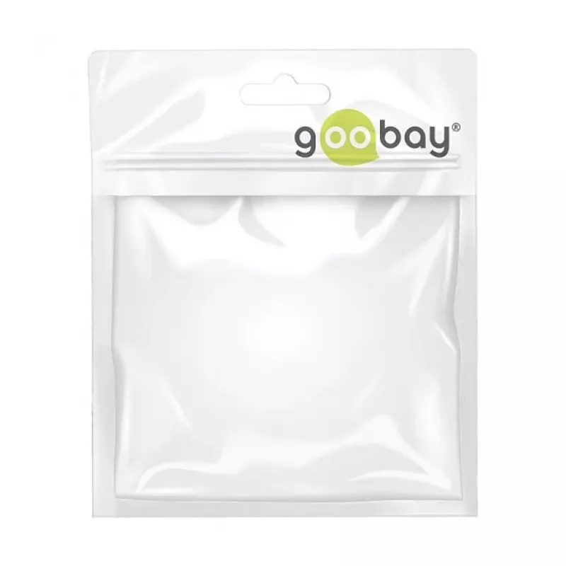 Goobay haakse koude-apparatuur-aansluitkabel, 1,8 m, zwart (59566)