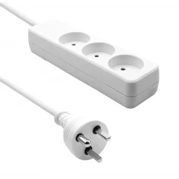 Stopcontactenblok ProXtend K3-KIT15W 3-voudig, 15 m kabel, overspanningsbeveiliging