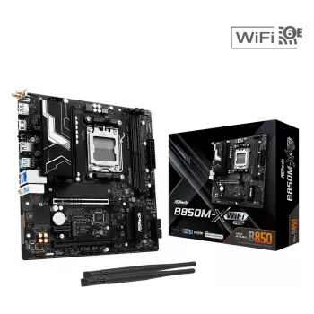 ASRock B850M-X WiFi R2.0 AMD B850 AM5 Micro-ATX Moederbord