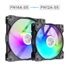 Gamemax | behuizingsventilator | FN14A-S5 | zwart
