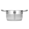 Ronde RVS pan Resto Kitchenware Libra 1,9 L