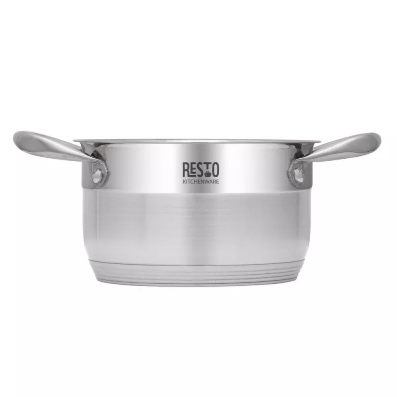 Ronde RVS pan Resto Kitchenware Libra 1,9 L