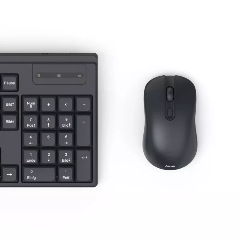 Toetsenbord- en muisset WKM-200 zwart