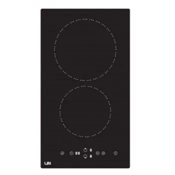 Keramische kookplaat LIN LC-G3048, inbouw, 4 kookzones, 3000 W, touchbediening, glasoppervlak, kinderslot