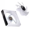 Behuizingsventilator Jonsbo ZK-120W 3in1 A-RGB wit — 120 mm, A-RGB-verlichting