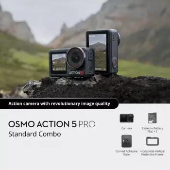 DJI Osmo Action 5 Pro actiesportcamera 40 MP 4K Ultra HD CMOS 25,4 / 1,3 mm (1 / 1,3) Wi-Fi 146 g