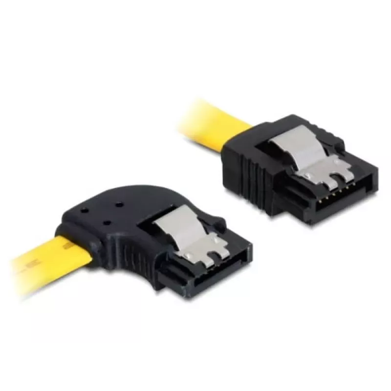 SATA-kabel stekker/stekker DeLOCK 82824 0,3 m geel