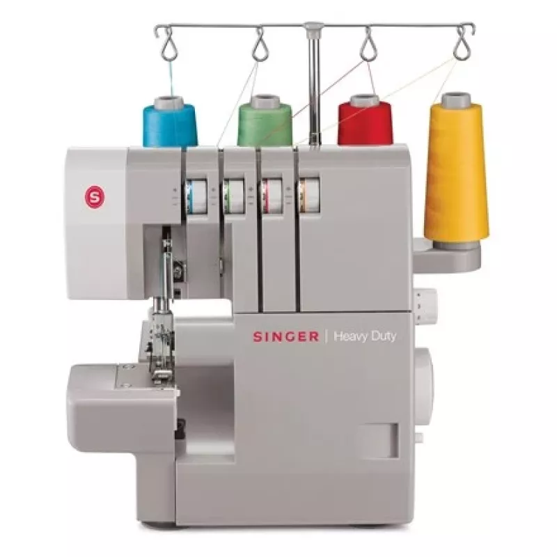 Overlock-naaimachine SINGER 14HD854 Heavy Duty elektrisch 120 W grijs