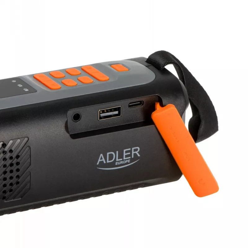 ADLE AD1920 noodradio met zonne-energie