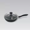 Maestro MR-1205-28 koekenpan met deksel, 28 cm, zwart