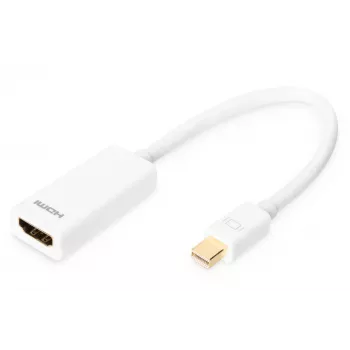 DisplayPort-adapter Digitus AK-340404-001-W