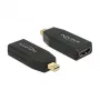 Adapter DeLOCK 65583 Mini DisplayPort 1.2 naar HDMI zwart
