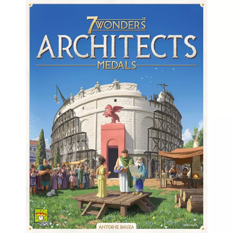 7 Wonders Architects - Medals, bordspel-uitbreiding
