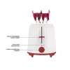 Broodrooster Beper P101TOS100 2-sneetjes compact design, RVS-behuizing, instelbare bruiningsgraad