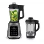 Tafelmixer Tefal BL985A31 — 1300 W, 1,75 l glazen kan + 2 l Tritan-kan, Trip'Ax 6-bladig RVS-mes, vacuümmixfunctie