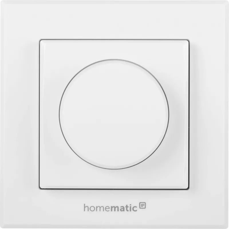 Lichtschakelaar Homematic IP HMIP-WRCR draai wit 55x55x27 mm