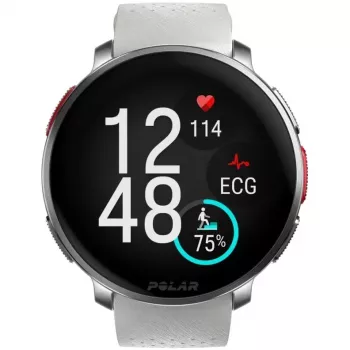 Polar Vantage V3 - aluminium - sporthorloge met band - silicone - display 3,5 cm (1,39 inch) - 32 GB - Bluetooth - 57 g - Sunrise Apricot (900108893)