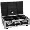Flightcase Roadinger voor 4x AKKU Dot 1 RGB/WW QuickDMX — beschermende transportkoffer