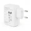 USB-oplader universeel wit/4-poorts EG-U4AC-02 GEMBIRD