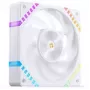 120 mm ARGB PWM-behuizingsventilator Jonsbo HF2-120 wit – 120 mm, PWM, ARGB