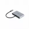 DICOTA D32064 mobiel dockstation tablet/smartphone/laptop zilver